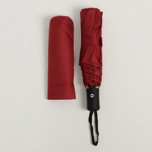 Зонт автоматический «Пастель», ветроустойчивый, 3 сложения, 8 спиц, R = 48 см, цвет МИКС