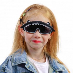 СИМА-ЛЕНД Очки солнцезащитные детские, поляризационные, ширина 15 см, дужки гнущиеся  13 см