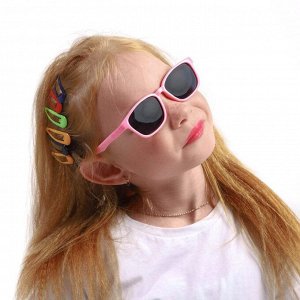 Очки солнцезащитные детские "OneSun", поляризационные, TR90, флекс-дужки 13 см, линза 4х5 см