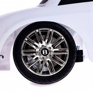 Толокар Bentley Continental GT, звуковые эффекты, цвет белый