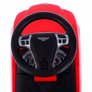 Толокар Bentley Continental GT, звуковые эффекты, цвет красный