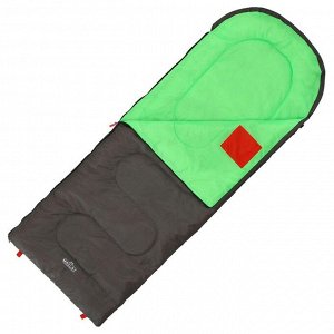 Спальник 2-слойный, R одеяло+подголовник 185 x 70 см, camping comfort summer, таффета/таффета, +15°C