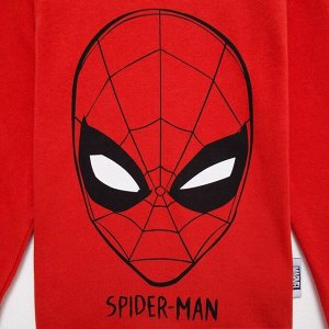 Джемпер детский MARVEL "Spider man", рост 110-116 (32), цвет красный