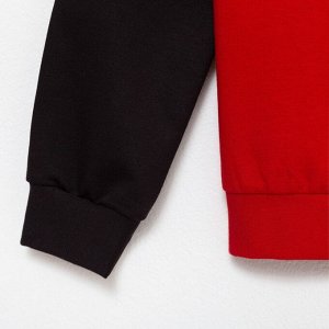 Джемпер для мальчика MINAKU: Casual Collection KIDS цвет красный, рост 110