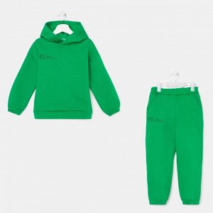 Комплект для мальчика, цвет зелёный, рост 98 см