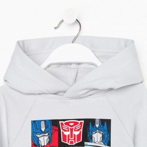 KAFTAN Толстовка &quot;Autobots&quot;, Трансформеры, рост 134-140, цвет серый