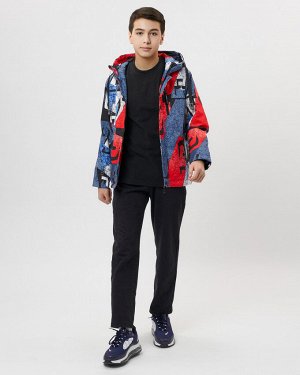 MTFORCE Куртка демисезонная для мальчика красного цвета 107Kr