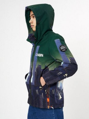 MTFORCE Куртка демисезонная для мальчика темно-зеленого цвета 1168TZ