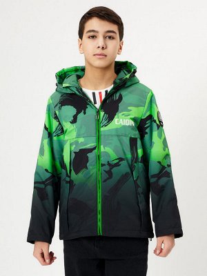 MTFORCE Куртка демисезонная для мальчика зеленого цвета 168Z
