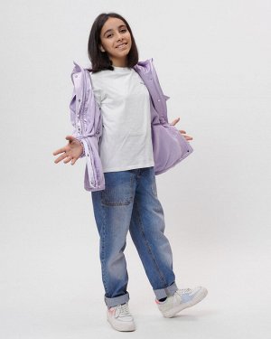 MTFORCE Куртка демисезонная для девочки фиолетового цвета 22001F