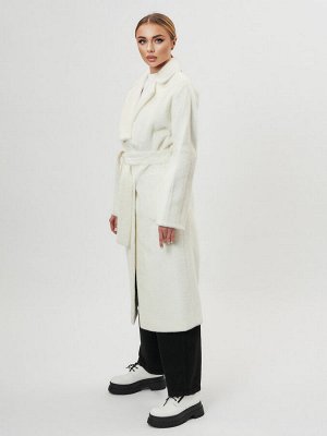 Пальто демисезонное белого цвета 4002Bl
