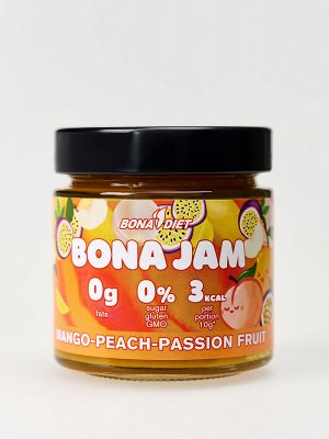 Джем Bona Diet: Bona Jam - Персик-манго-маракуйя