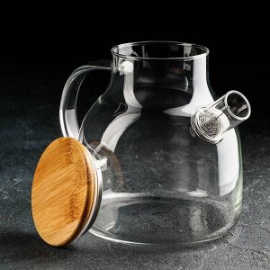 Чайник заварочный Magistro «Эко», 1,2 л, с металлическим ситом