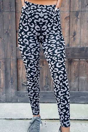 Leopard Yoga Bra and Leggings Sports Wear