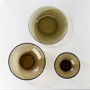 Набор столовый Basilico, 30 предметов, цвет коричневый