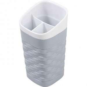 Подставка - стакан для зубных щеток, пластик, колор, REEF