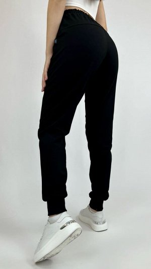 Спортивные штаны женские 6006 "Однотон - Классика" №2