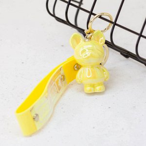 Брелок "Shine dog", yellow