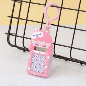 Брелок-калькулятор "Sleeping bunny", pink