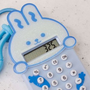 Брелок-калькулятор "Rabbit", blue