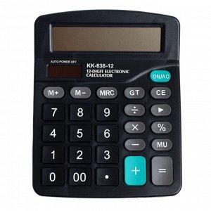 СИМА-ЛЕНД Калькулятор настольный, 12 - разрядный KK-838B двойное питание