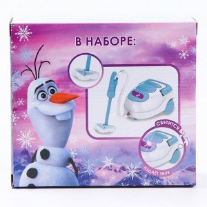 Пылесос "Frozen" звук, свет, бытовая техника, Холодное сердце