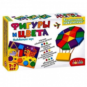 1 TOY Настольная игра «Фигуры и цвета»