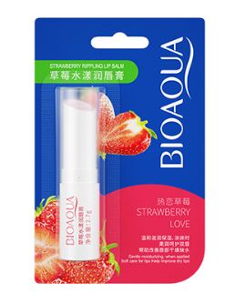 Бальзам для губ с клубникой Bioaqua Strawberry Rippling Lip Balm, 2.7 г