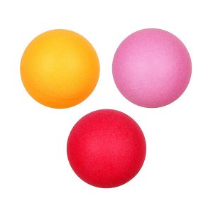 Набор цветных мячей для настольного тенниса 3шт,SILAPRO (132-024)