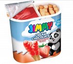 Палочки бисквитные JIMMY с клубничной пастой 55гр