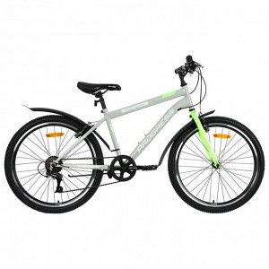 Велосипед 24" Progress Highway RUS, цвет светло-серый/лимон, размер 15"