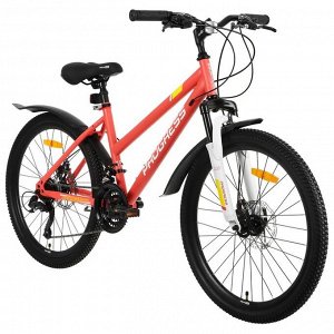 Велосипед 24" Progress Ingrid Pro RUS, цвет кораловый, размер 15"