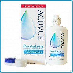 Раствор для контактных линз ACUVUE RevitaLens 100 ml