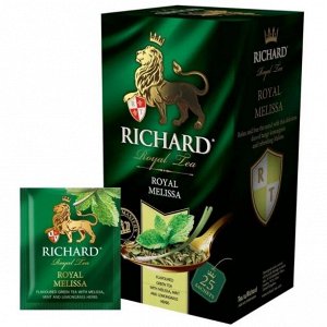 Чай RICHARD ROYAL MELISSA 1.5*25пак Зеленый