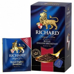 Чай RICHARD Royal english breakfast, 25пак черный