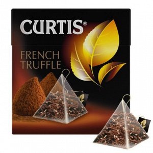 Чай Curtis French Truffle 1.8*20пак. пирамид. чер. со вкусом шок. трюфеля