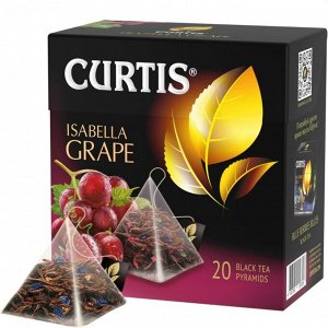 Curtis черный Curtis Isabella Grape в пирамидках, 1.8*20пак