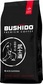 КМ Кофе Bushido Black Katana зерно 227гр , м/у