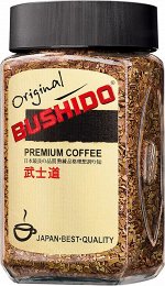 КМ Кофе Bushido Original 100гр сублим ст/б