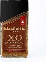 КМ Кофе Egoiste Х.О. 100гр  сублим+молот ст/б
