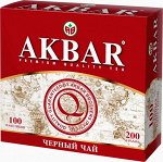 Чай Акбар с/я  Классическая серия  100пак х 2гр  черный