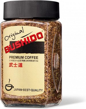 Кофе Bushido Original 50гр  сублим ст/б