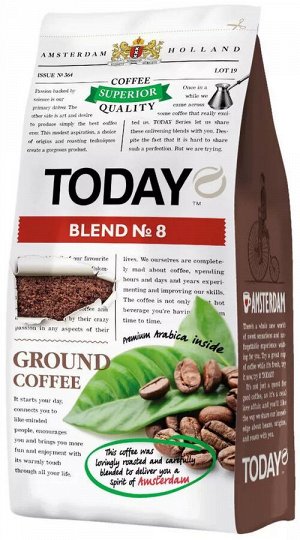 Кофе Today Blend  200гр  молот. полим.уп.