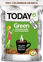 Кофе Today Green 75гр  сублим дой пак