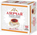 Чай Азерчай с ароматом бергамота100пакбез конв.