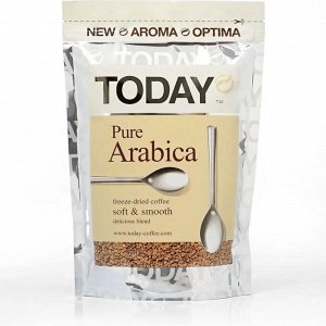 Кофе Today Pure Arabica 150гр  сублим м/у