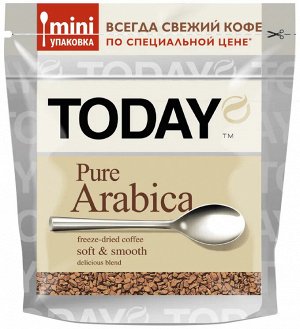 Кофе Today Pure Arabica 37,5гр  сублим м/у