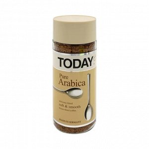 Кофе Today Pure Arabica 95гр  сублим ст/б