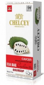 Чай CHELСEY ЧЕРНЫЙ САУСЕП 25 пак