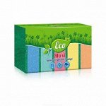 Губки для посуды Русалочка Eco Line макси 5шт